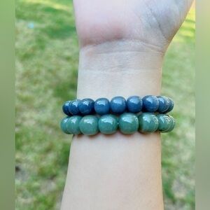 - Authentic Hetian Nephrite bracelet w/ certificate